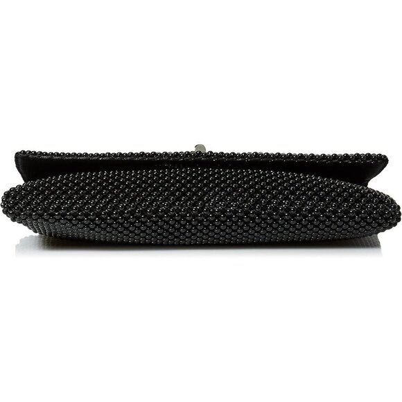 ❤️Trina Mesh Evening Black Clutch for Women Shoulder Bag - Picture 4 of 6